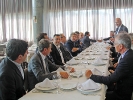Almoço com representantes da Embaixada da Suíça no Brasil, Consulado e empresários suíços para falar sobre a concessão do Aeroporto Hercílio Luz. Foto Raquel Santi/SOL