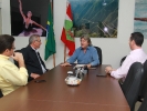 Reunião com o presidente da Alesc, Silvio Dreveck, e assessores-1
