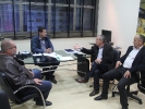 Reunião com Sr Luiz Carlos Tamanini, assessor parlamentar do deputado Mauro Mariani e Sr Alceu Gilmar Moretti, vereador em Corupá SC-1