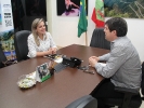 Milena Becher, Prefeita de Vargem- Foto Saul Oliveira/SOL