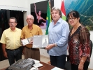 Representantes da Entidade Santo Antônio de Laguna