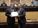  Entrega da Comenda do Legislativo Catarinense, na Assembleia Legislativa, para a Chapecoense representada pelo presidente do clube, Plínio De Nes Filho-1