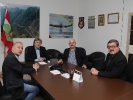 Audiência com os Srs. Horst, Sergio Pinto  e Gilberto Antônio Gadotti