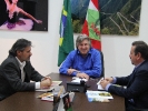 Audiência com Acari Amorim e Sérgio Rocha. Foto: Renato Tristão.-1