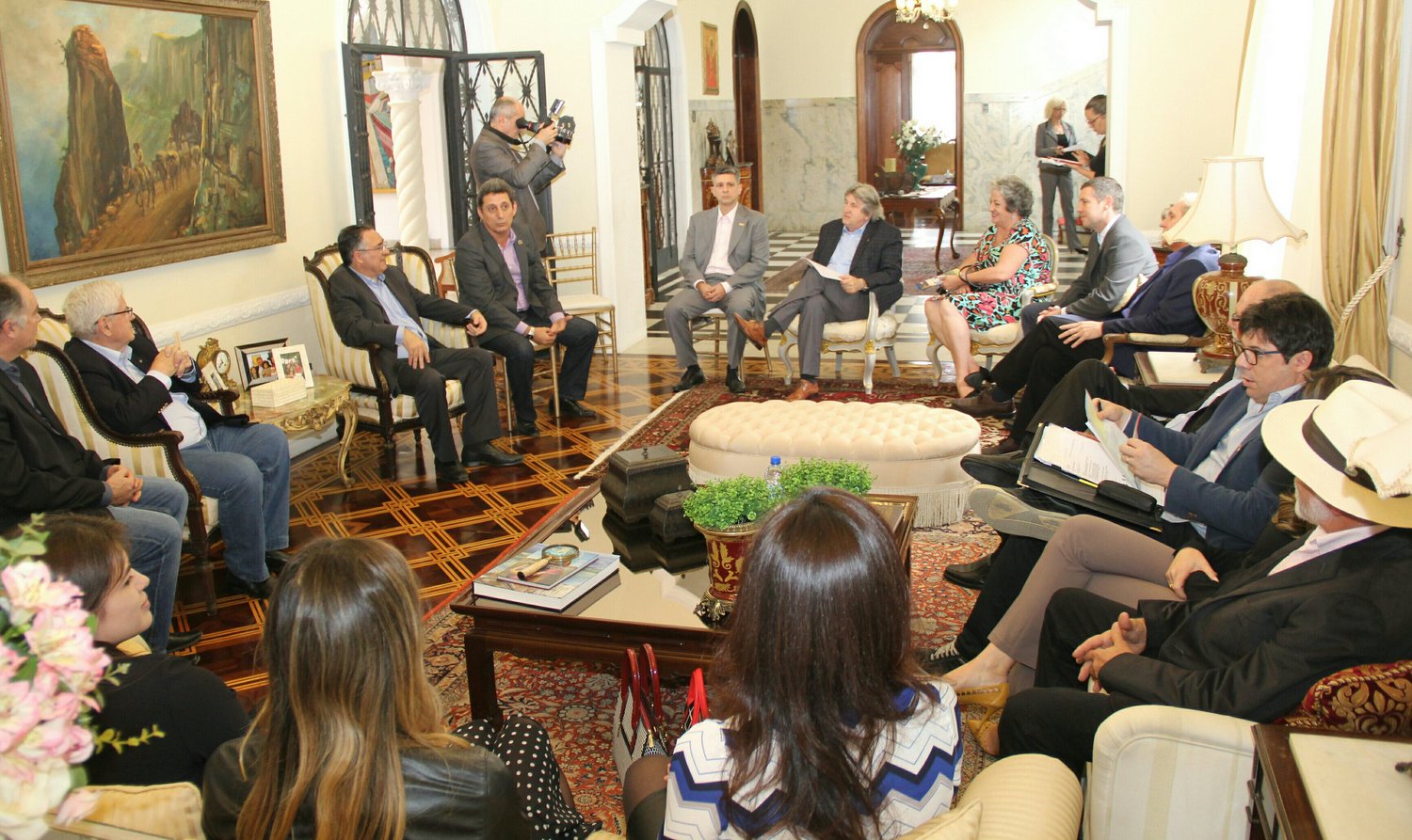 reuniao conselho governador foto James
